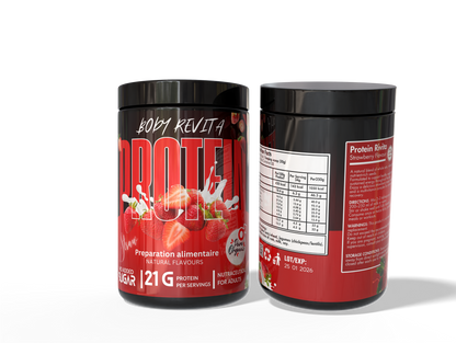 بروتين بنكهة strawberry