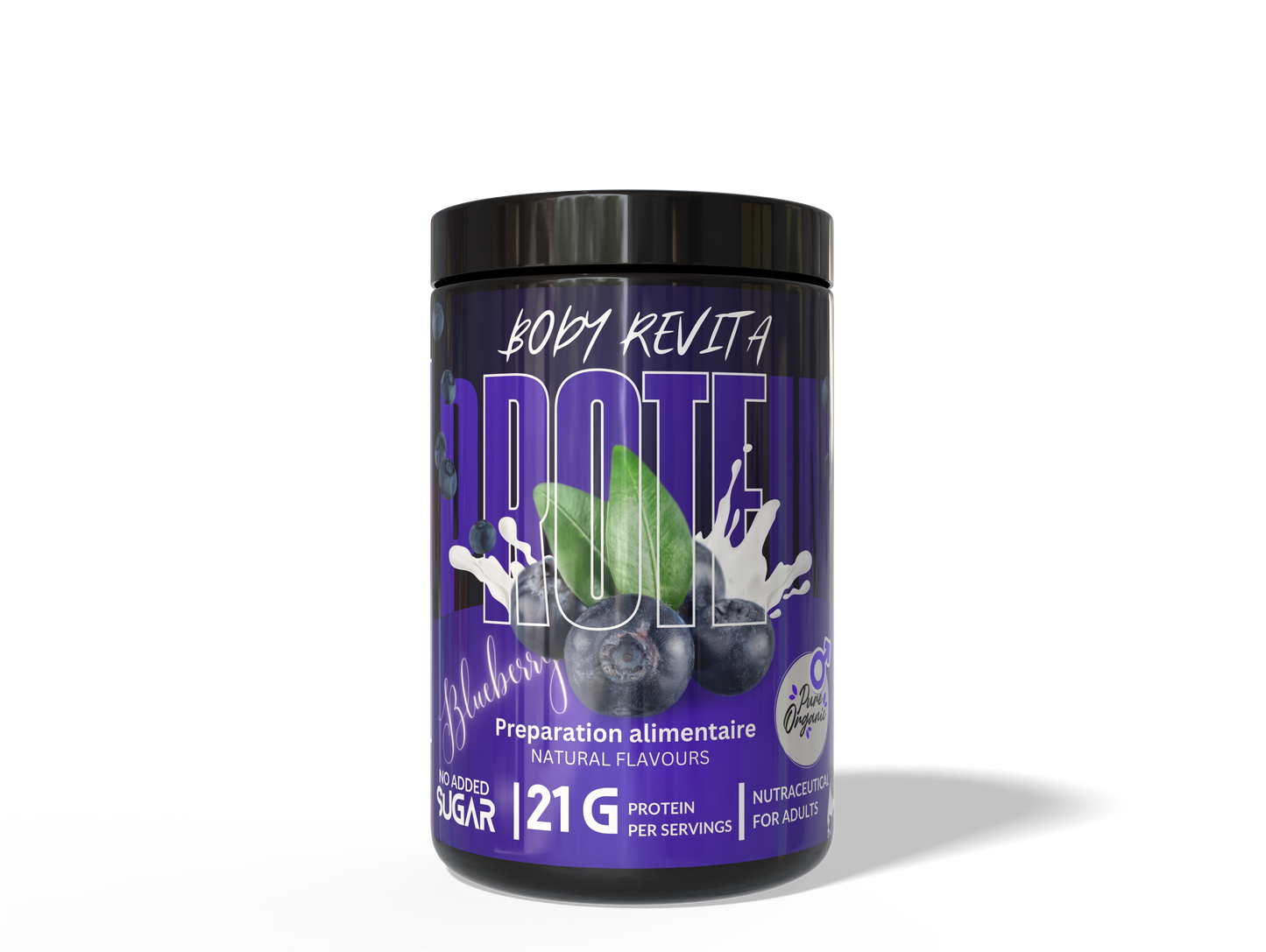 بروتين بنكهة Blueberry